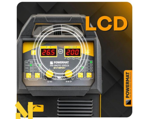 Зварювальний напівавтомат Powermat PM-IMGTS-200LN