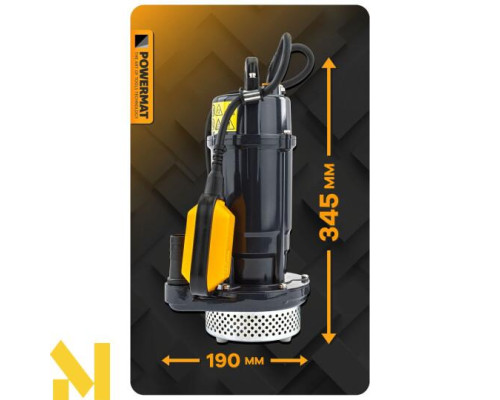 Насос занурювальний Powermat PM-PDWB-750JP