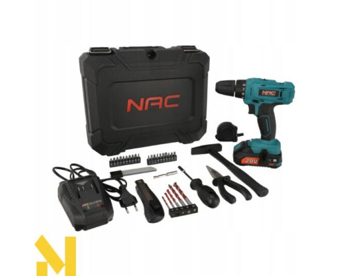 Викрутка акумуляторна NAC CDB-1-LI-20V-TS