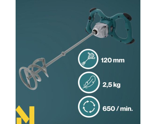 Міксер будівельний акумуляторний NAC MC-LI-20V (без АКБ та ЗП)