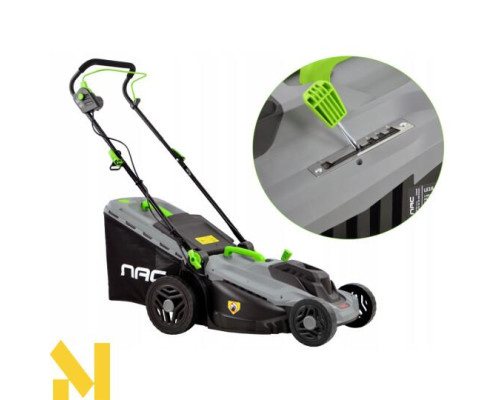 Газонокосарка електрична NAC LE16-E-38-PB-C