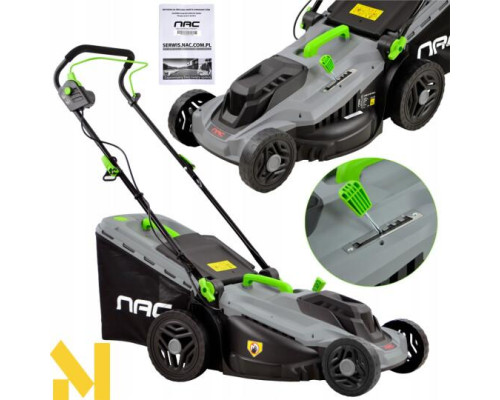 Газонокосарка електрична NAC LE16-E-38-PB-C