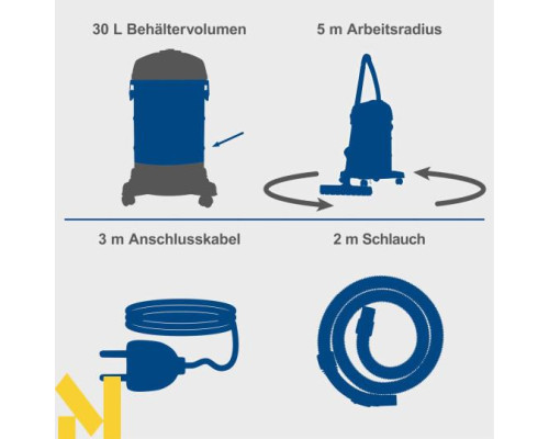 Пилосос Scheppach VC30v2