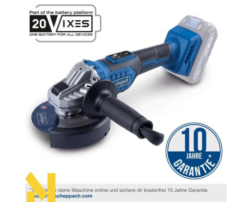 Болгарка (кутова шліфмашина) акумуляторна Scheppach BC-AG125-X (без АКБ та ЗП)