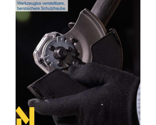 Болгарка (кутова шліфмашина) акумуляторна Scheppach BC-AG125-X (без АКБ та ЗП)