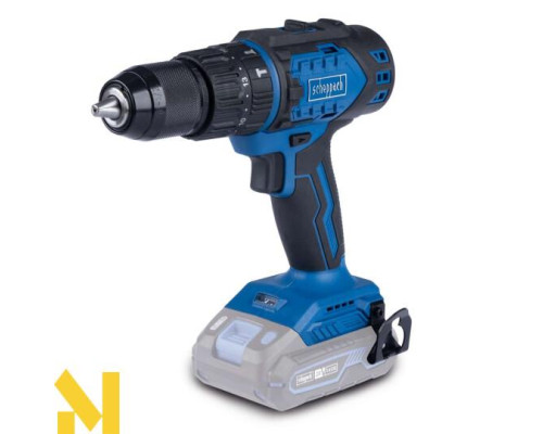 Дриль-шуруповерт ударний акумуляторний Scheppach CD60-X (без АКБ та ЗП)