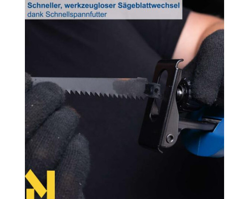 Пила шабельна акумуляторна Scheppach BC-RS250-X (без АКБ та ЗП)