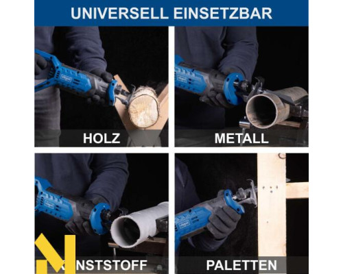 Пила шабельна акумуляторна Scheppach C-RS100-X (без АКБ та ЗП)