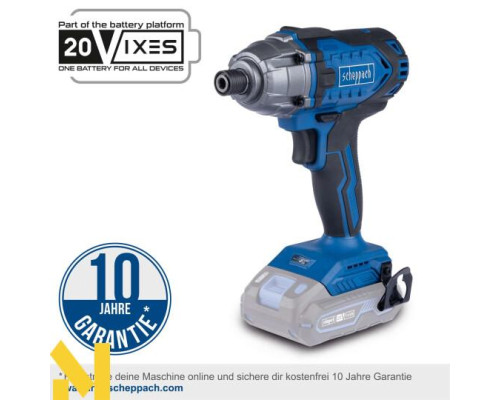 Гайковерт ударний акумуляторний Scheppach C-ID180-X (без АКБ та ЗП)