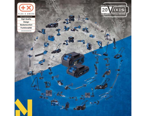 Багатофункціональний інструмент (реноватор) акумуляторний Scheppach C-MT40-X (без АКБ та ЗП)