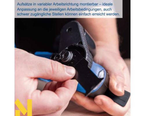 Багатофункціональний інструмент (реноватор) акумуляторний Scheppach C-MT40-X (без АКБ та ЗП)