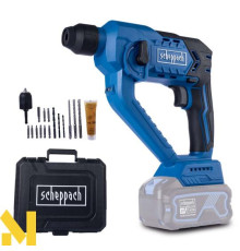 Перфоратор ударний акумуляторний Scheppach C-RHD130-X (без АКБ та ЗП)