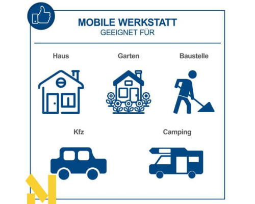 Дриль-шуруповерт ударний акумуляторний Scheppach C-DTB74/1-X з аксесуарами