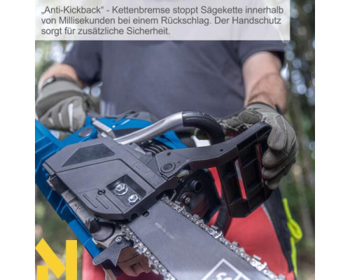 Бензопила Scheppach PCS56E (з електростартером)