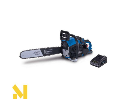 Бензопила Scheppach PCS56E (з електростартером)