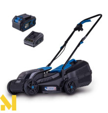 Газонокосарка акумуляторна Scheppach BC-MP320-X Set L