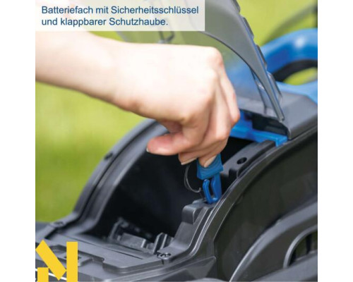 Газонокосарка акумуляторна Scheppach BC-MP320-X (без АКБ та ЗП)