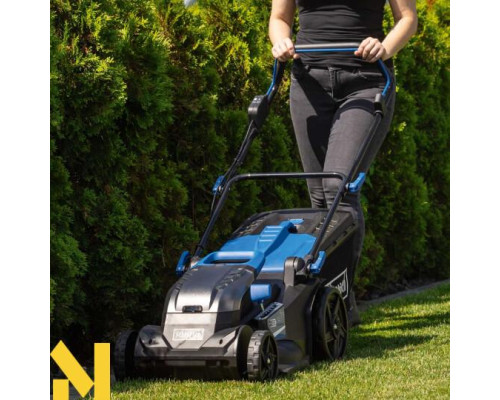 Газонокосарка акумуляторна Scheppach BC-MP430-X SET XL2