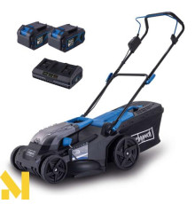 Газонокосарка акумуляторна Scheppach BC-MP430-X SET XL2