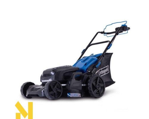 Газонокосарка акумуляторна Scheppach MP470-X SET XL2x2