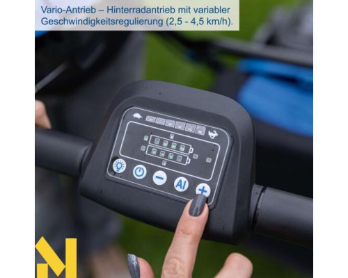 Газонокосарка акумуляторна Scheppach MP470-X SET XL2x2