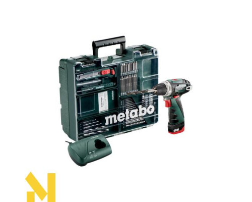 Акумуляторний шуруповерт Metabo PowerMaxx BS Mobile Workshop