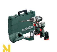 Акумуляторний шуруповерт Metabo PowerMaxx BS + Metabo PowerMaxx ULA LED