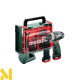 Дриль-шуруповерт акумуляторний Metabo POWERMAXX BS BASIC SET