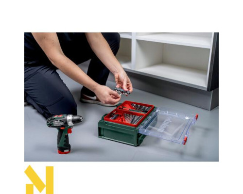 Дриль-шуруповерт акумуляторний Metabo POWERMAXX BS BASIC SET