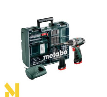 Акумуляторний шуруповерт Metabo PowerMaxx BS Basic Mobile Workshop