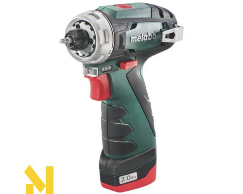 Акумуляторний дриль-шуруповерт Metabo PowerMaxx BS+ліхтар TLA LED+набір біт BitBox 15