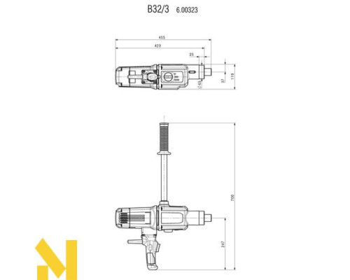 Дриль Metabo B 32/3 (600323260)