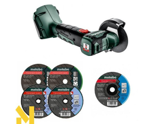 Болгарка (кутова шліфмашина) акумуляторна Metabo CC 18 LTX BL (без АКБ та ЗП)
