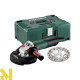 Болгарка (шліфмашина кутова) Metabo WE 15-125 HD Set GED (MetaLoc)