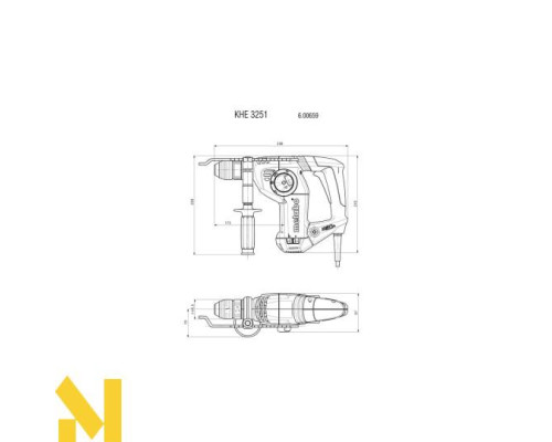 Перфоратор Metabo KHE 3251
