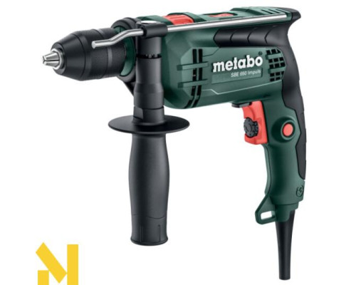 Дриль ударний Metabo SBE 650 Impuls +Кейс (600743500)