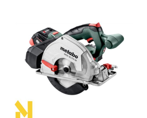 Пила дискова акумуляторна Metabo MKS 18 LTX 58 LiHD 2x5.5 Ач