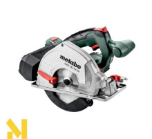 Пила дискова акумуляторна по металу Metabo MKS 18 LTX 58