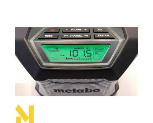 Радіоприймач гібридний Metabo R 12-18 BT (без АКБ та ЗП)