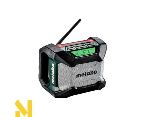 Радіоприймач гібридний Metabo R 12-18 DAB BT (без АКБ та ЗП)