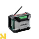 Радіоприймач гібридний Metabo R 12-18 DAB BT (без АКБ та ЗП)