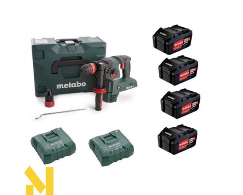 Перфоратор акумуляторний Metabo KHA 36-18 LTX 32 (4x5.2 Аг + 2xЗП + кейс)