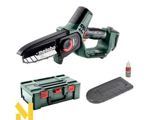 Міні-пила акумуляторна Metabo MS 18 LTX 15 (без АКБ и ЗУ, + MetaBox)