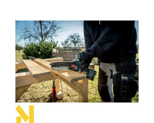 Міні-пила акумуляторна Metabo MS 18 LTX 15 (без АКБ и ЗУ, + MetaBox)