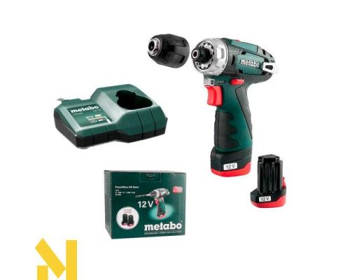 Акумуляторний дриль-шуруповерт Metabo PowerMaxx BS BASIC