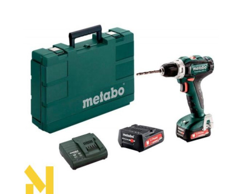 Дриль-шуроповерт акумуляторний Metabo PowerMaxx BS 12