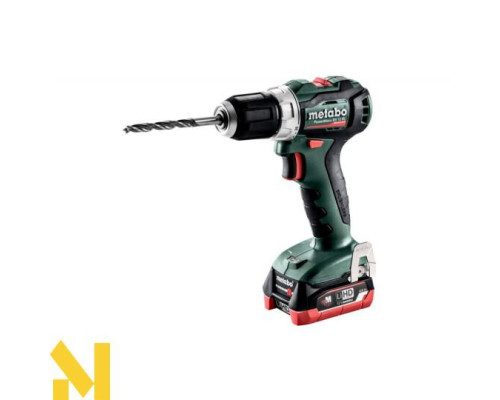 Акумуляторний дриль шуруповерт Metabo PowerMaxx BS 12 BL LiHD 2x4.0 Ач