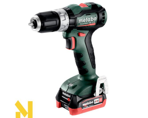 Дрель-шуруповерт аккумуляторный Metabo PowerMaxx SB 12 BL (601046800)