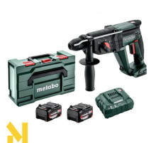 Перфоратор акумуляторний Metabo KH 18 LTX 24 (2x5.2 Аг + ЗП + кейс)