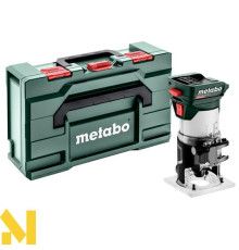 Фрезер кромковий акумуляторний Metabo FMV 18 LTX BL 8 (без АКБ та ЗП, + MetaBox) (601742830)